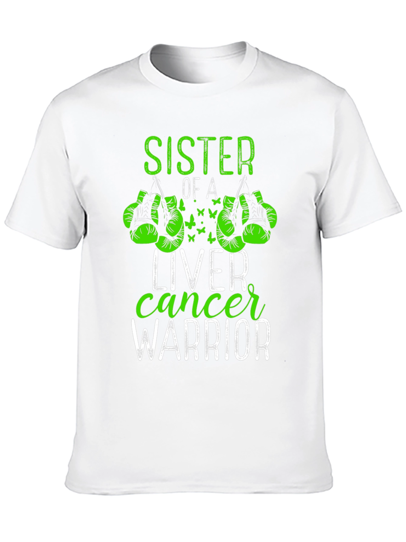 Sister of a Liver Cancer Warrior T-Shirt