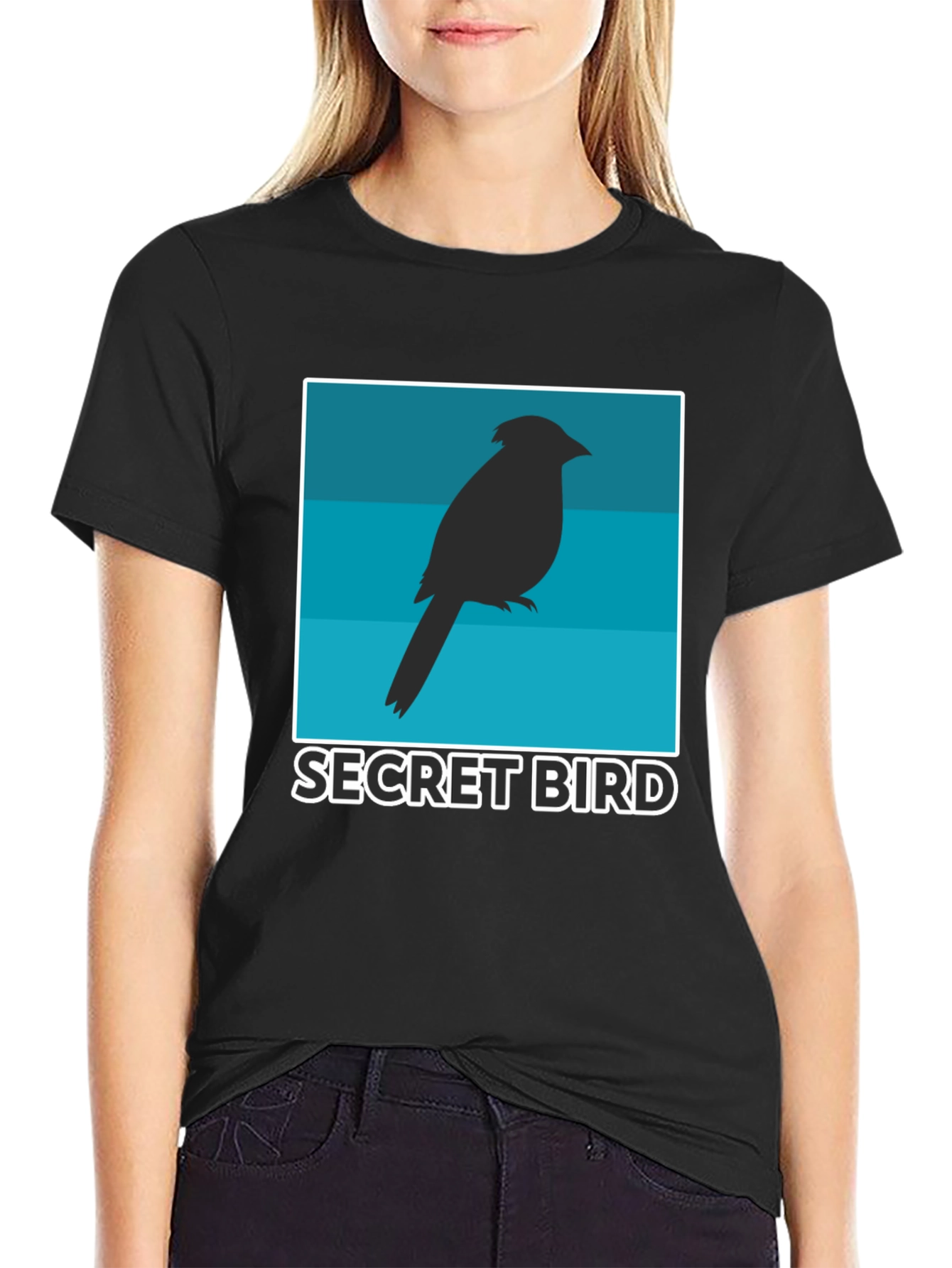 Secret Bird Graphic Tee - Unique Design