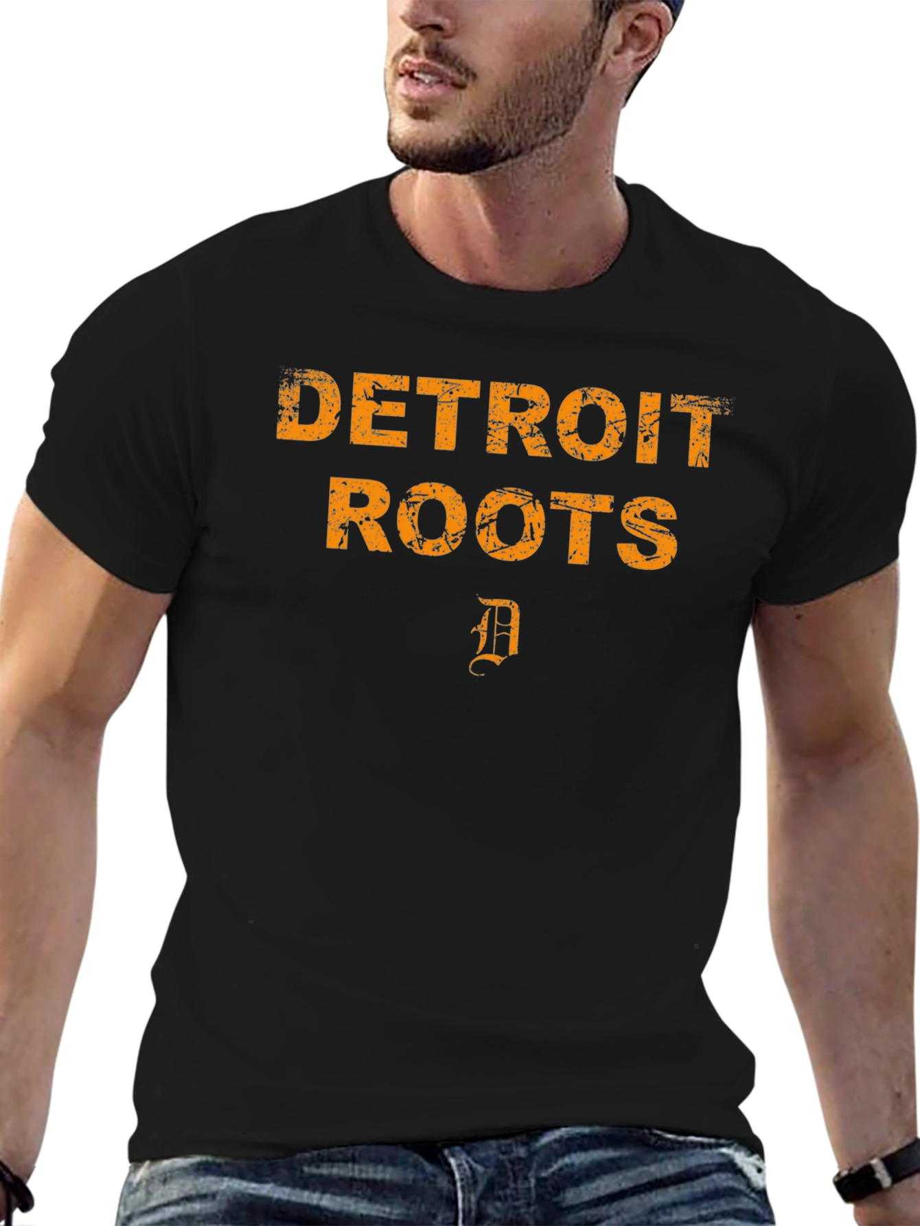 Detroit Roots Graphic T-Shirt