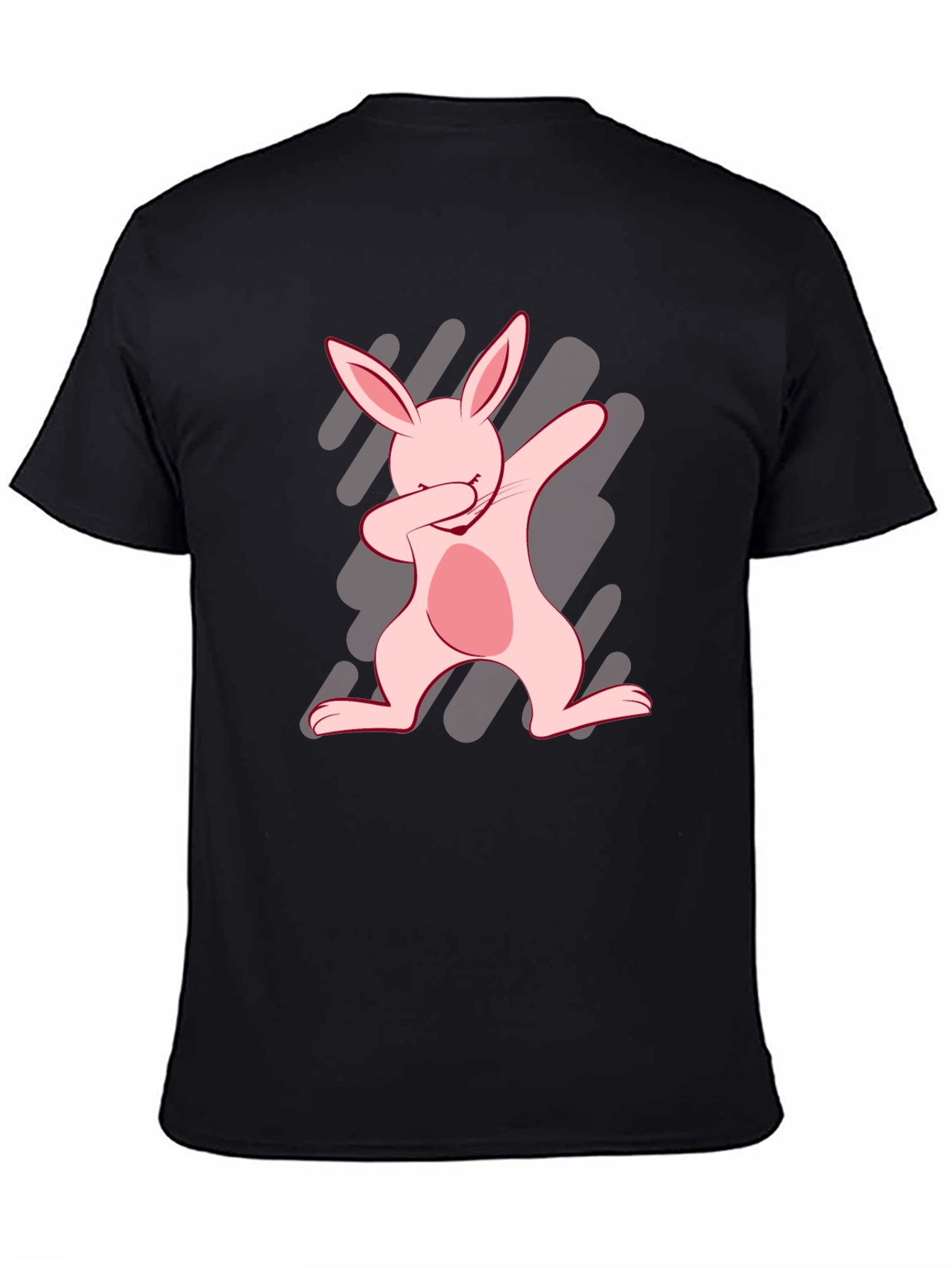Dabbing Easter Bunny Graphic T-Shirt