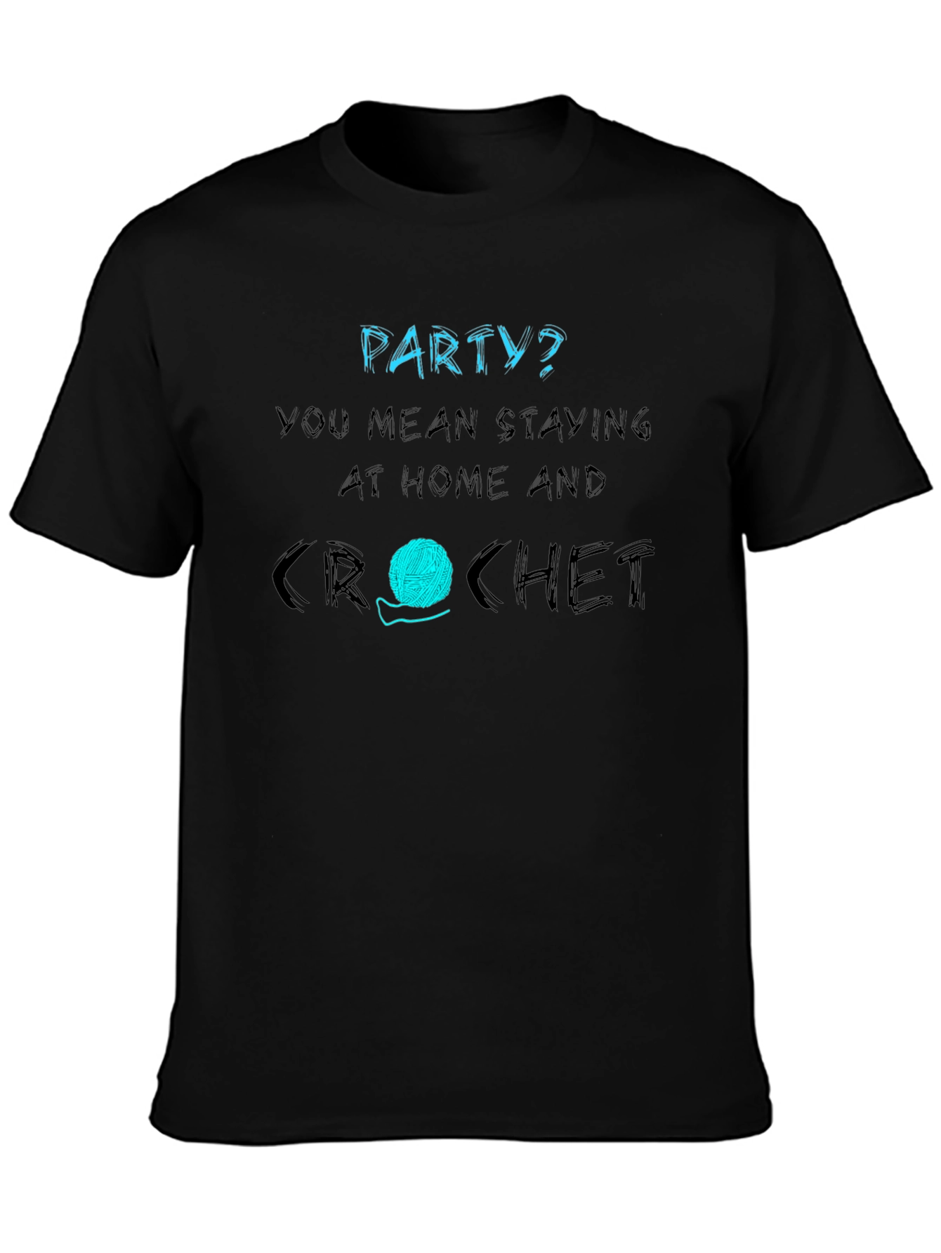 Crochet Lover T-Shirt - Stay Home and Crochet