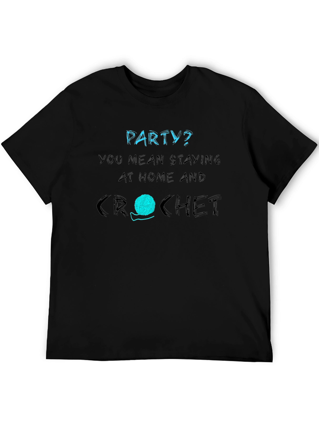 Crochet Lover T-Shirt - Stay Home and Crochet