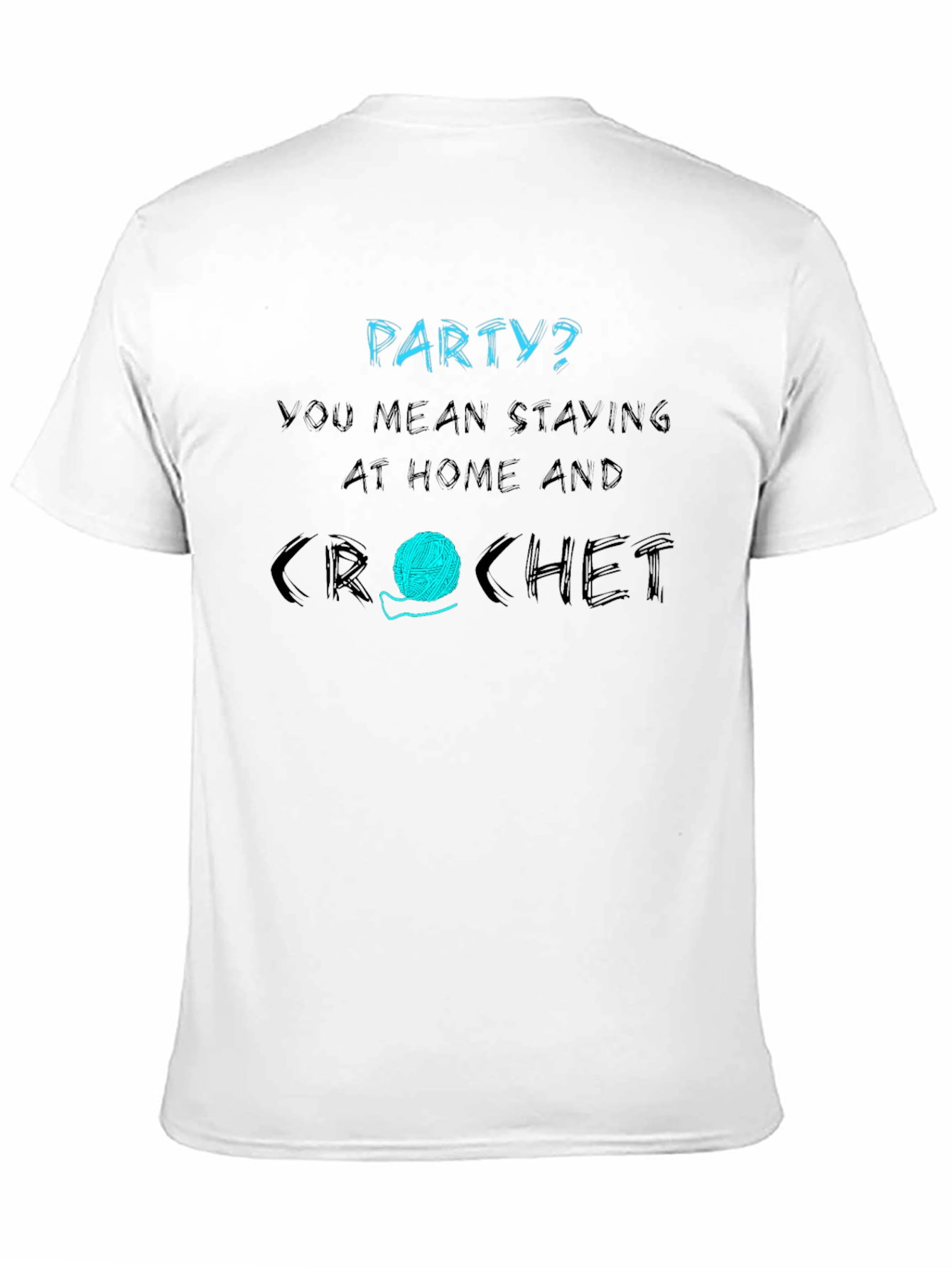 Crochet Lover T-Shirt - Stay Home and Crochet