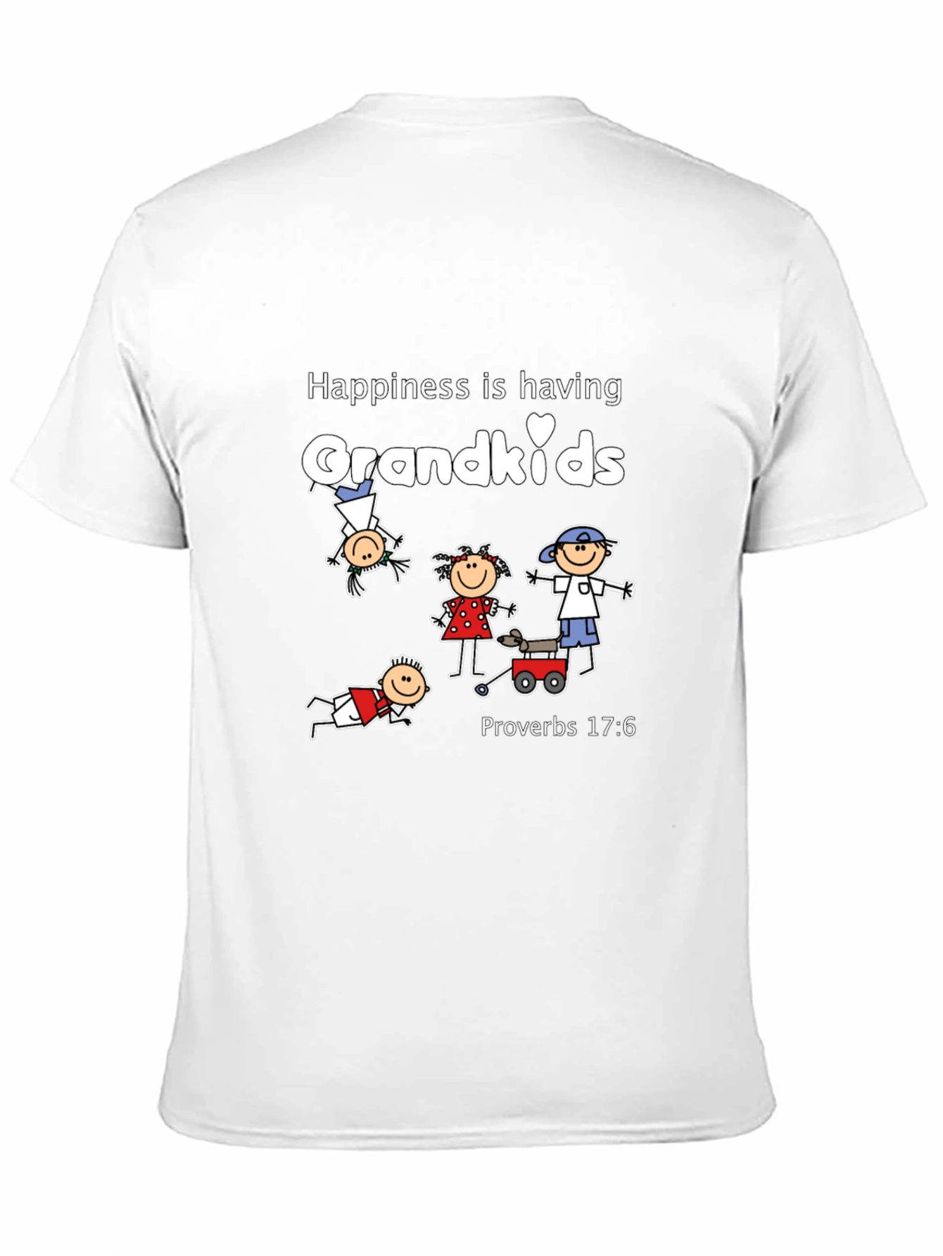 Grandkids Happiness Graphic T-Shirt