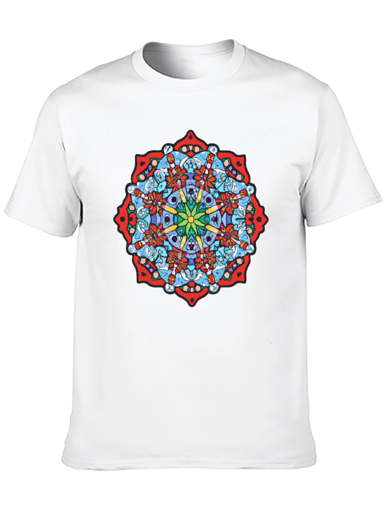 Mandala Graphic Black T-Shirt - Unique Design