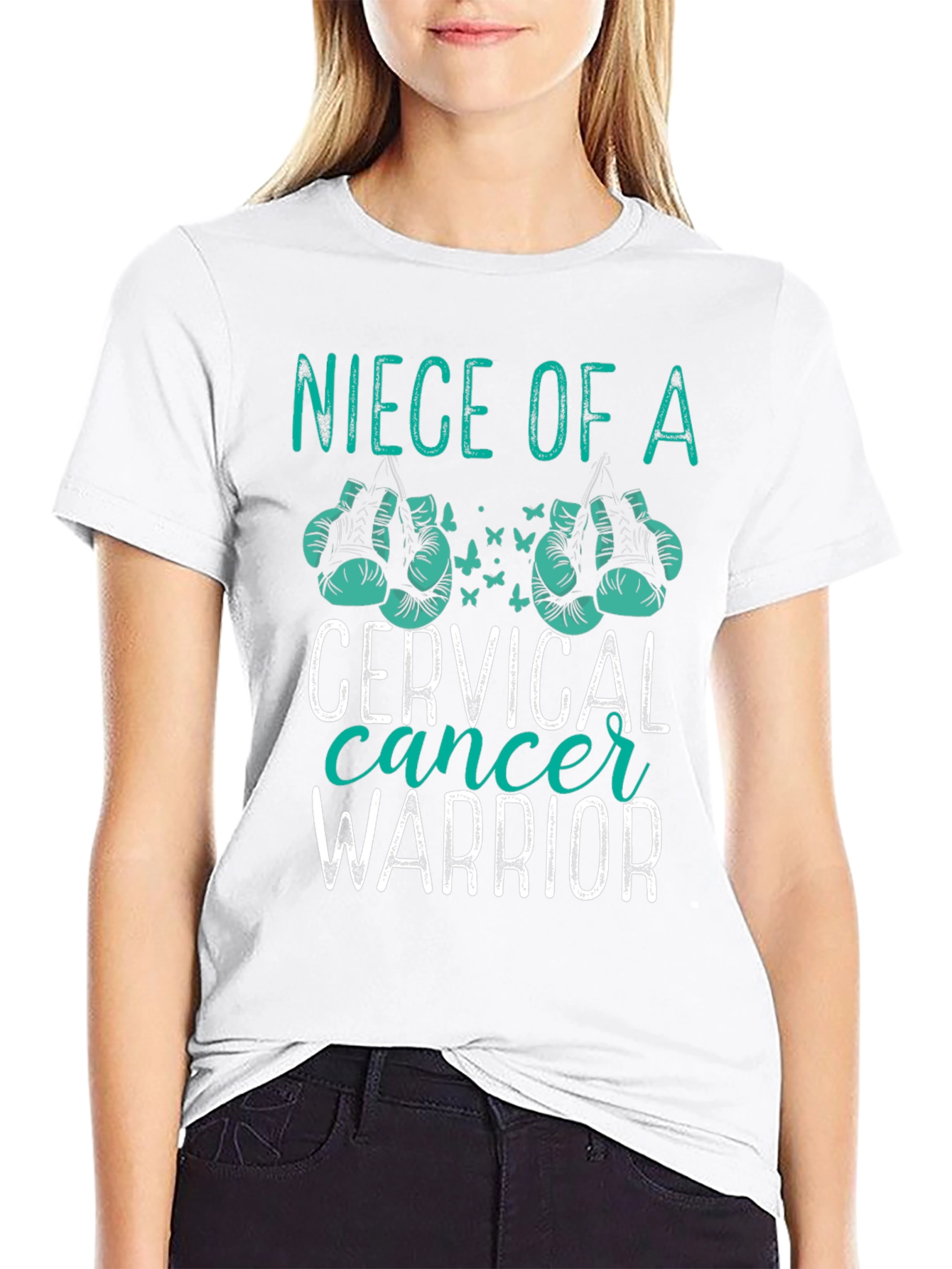 Niece of a Cervical Cancer Warrior T-Shirt
