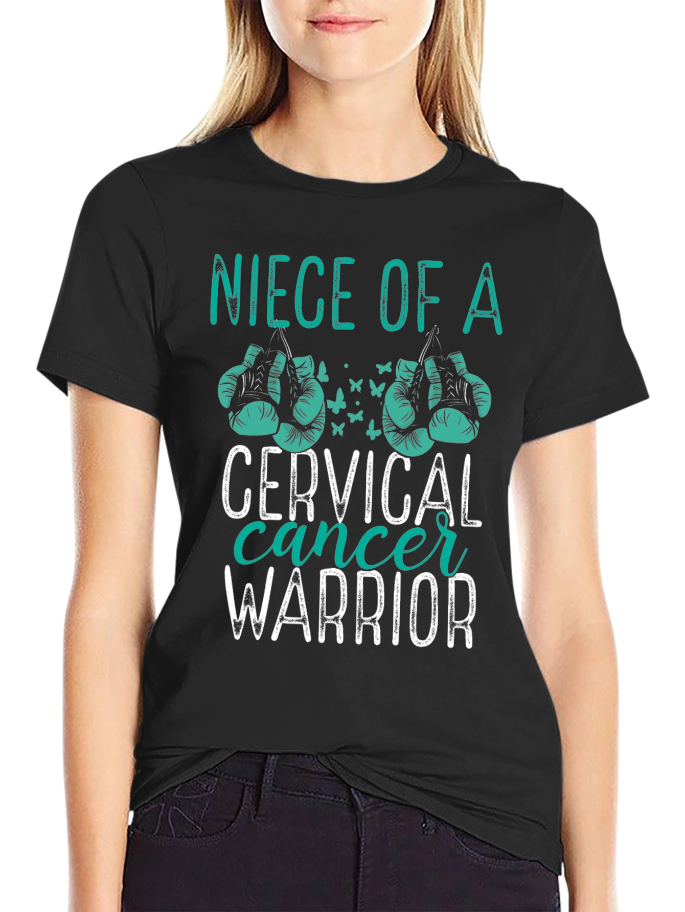 Niece of a Cervical Cancer Warrior T-Shirt