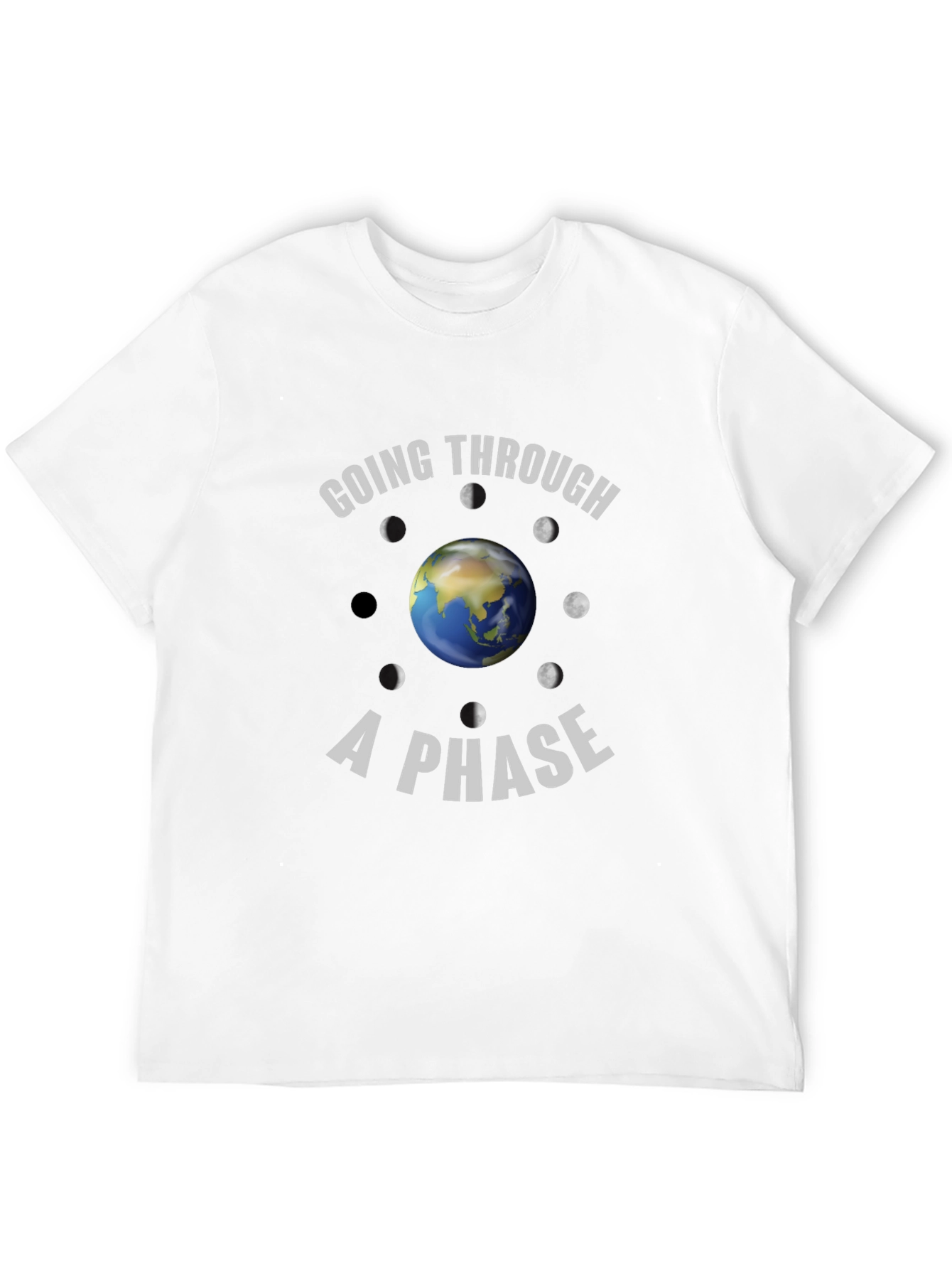 Going Through A Phase Black T-Shirt