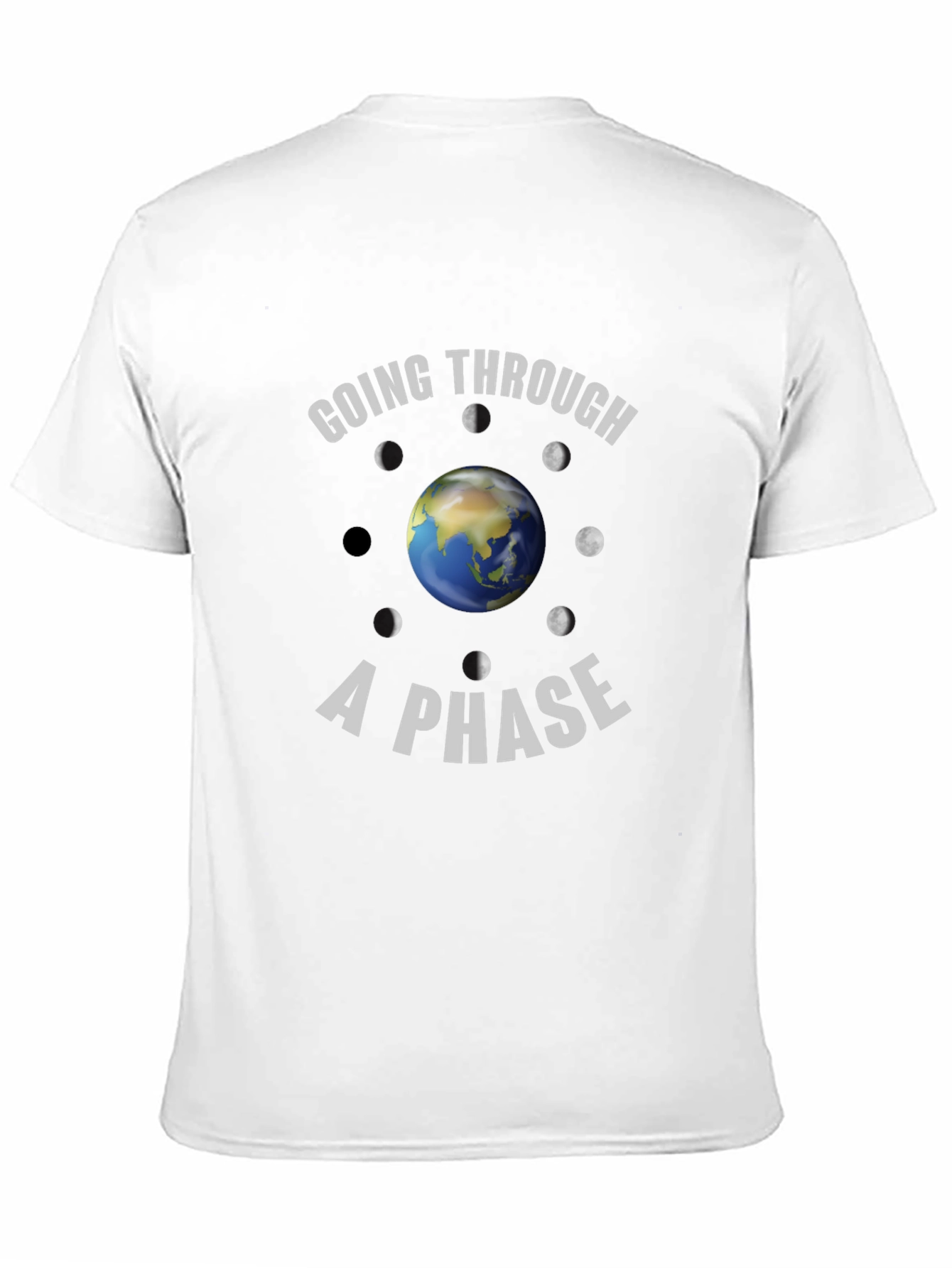 Going Through A Phase Black T-Shirt