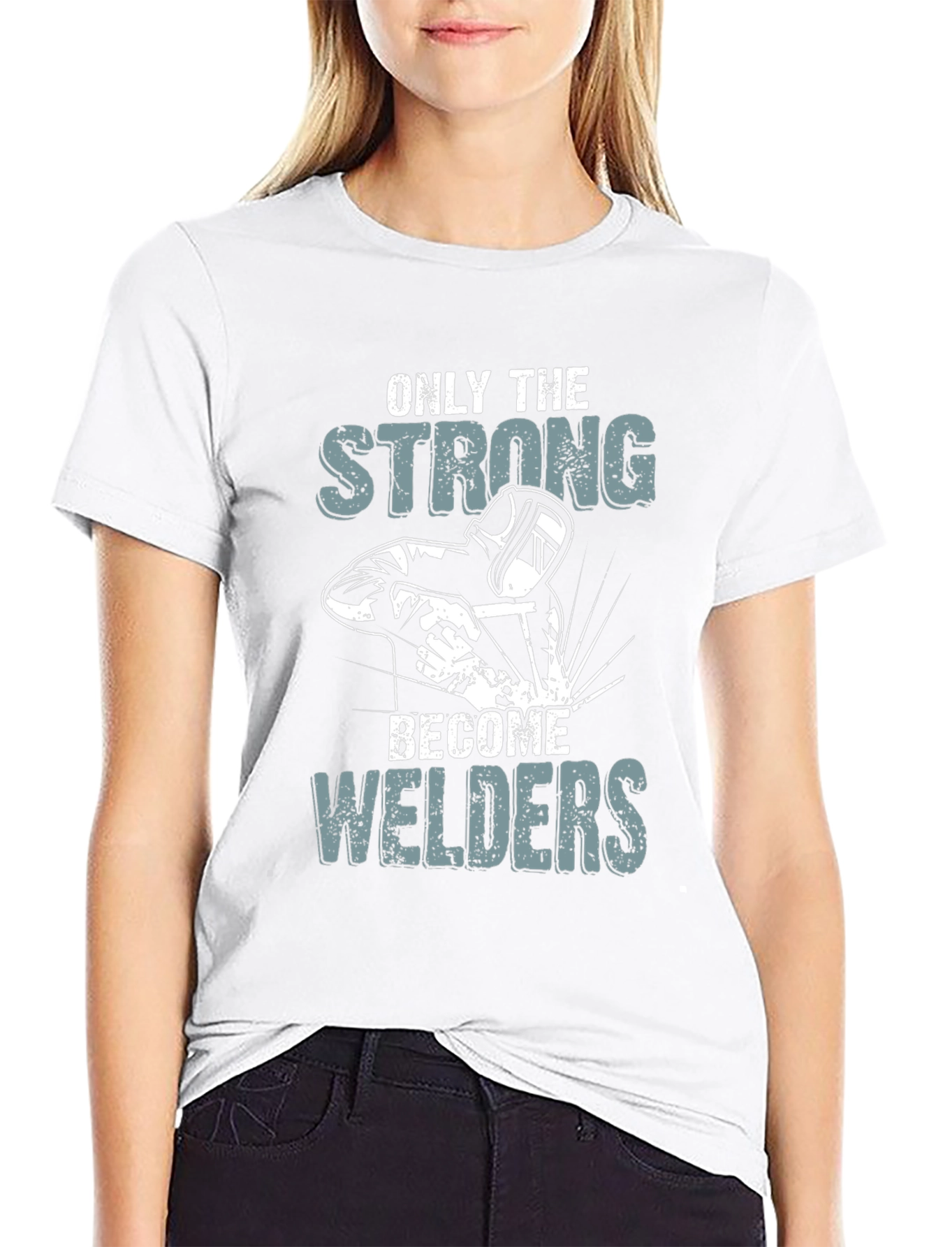 Strong Welders Black T-Shirt