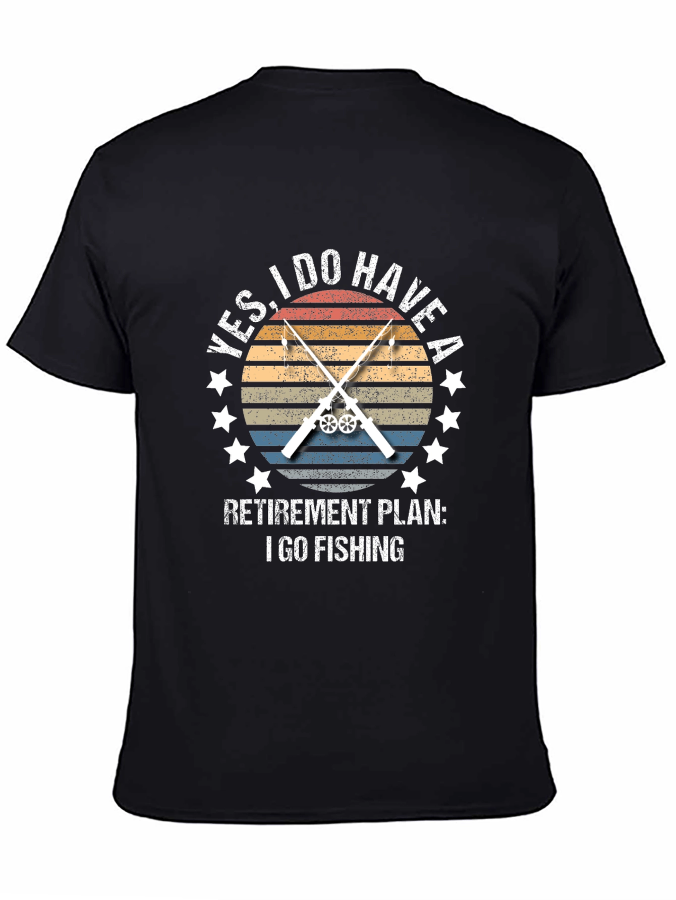 Retirement Plan Fishing T-Shirt