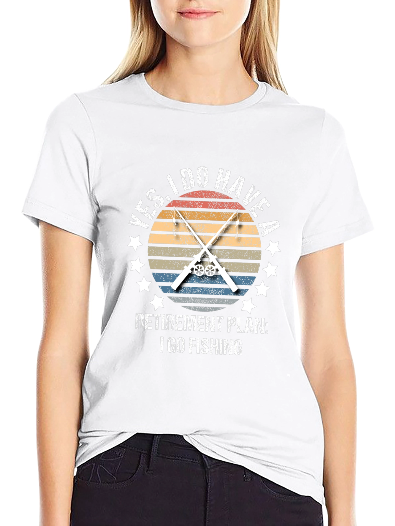 Retirement Plan Fishing T-Shirt