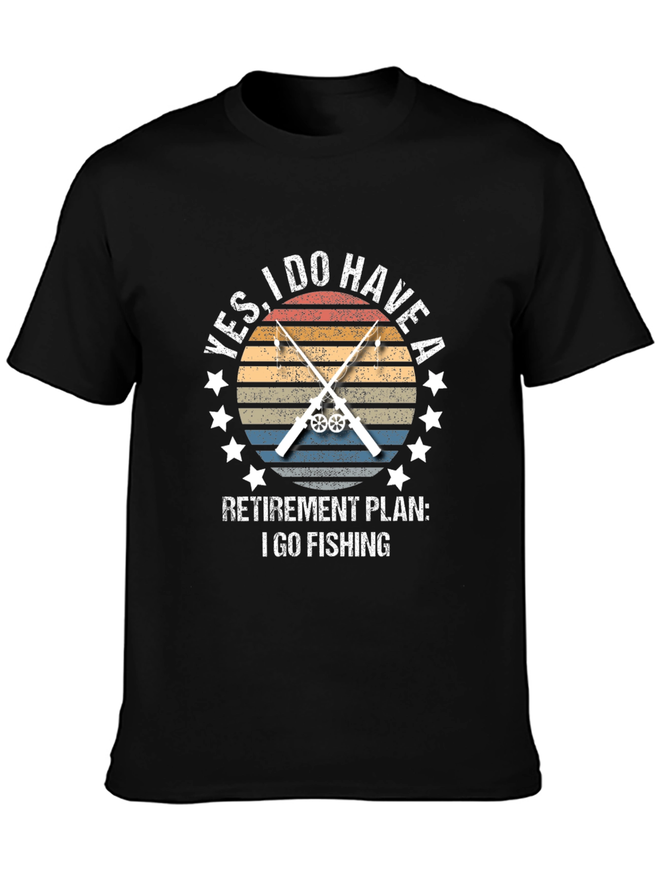 Retirement Plan Fishing T-Shirt