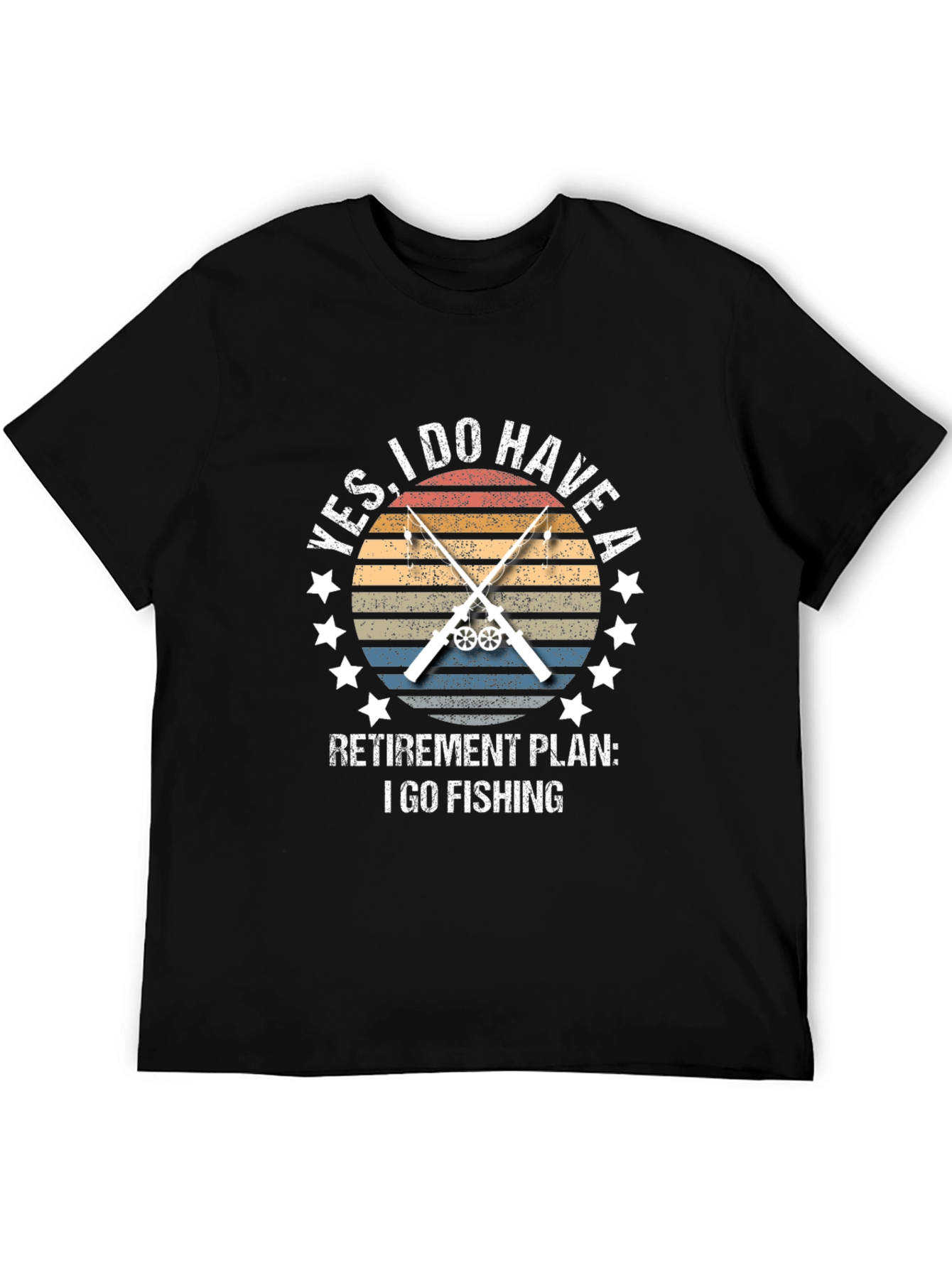 Retirement Plan Fishing T-Shirt