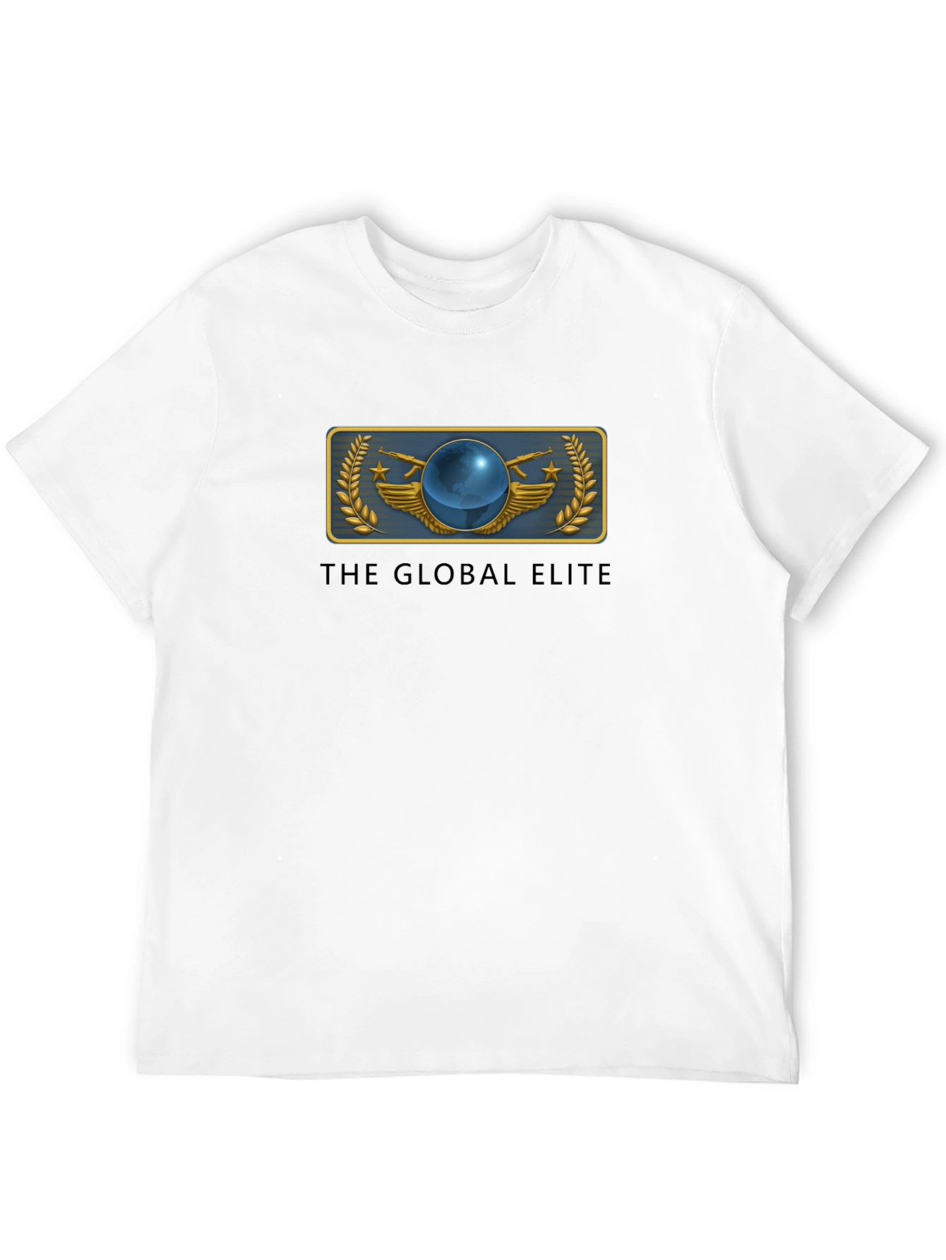 Global Elite Graphic T-Shirt - Black Cotton Tee