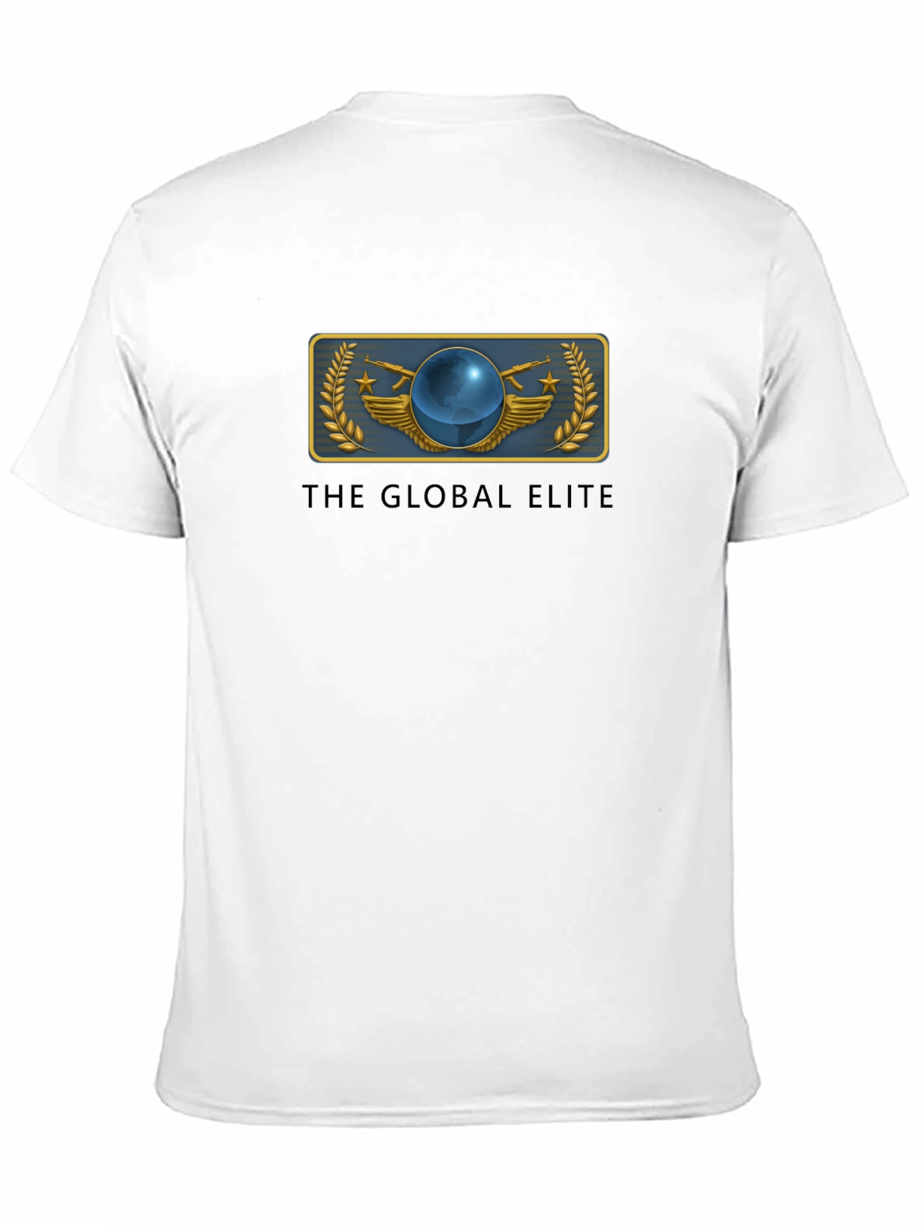 Global Elite Graphic T-Shirt - Black Cotton Tee