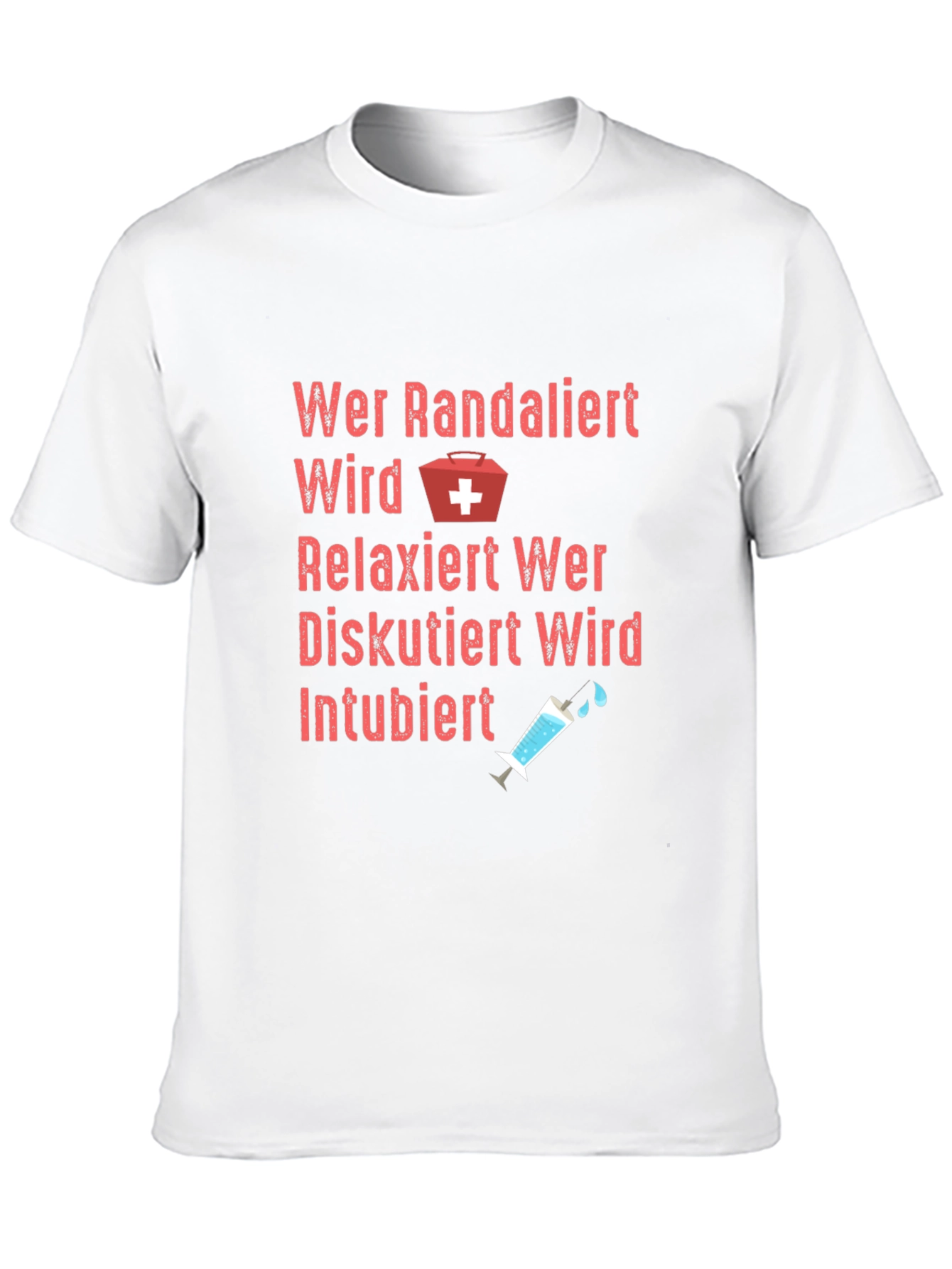 Funny Medical T-Shirt Wer Randaliert Wird Relaxiert