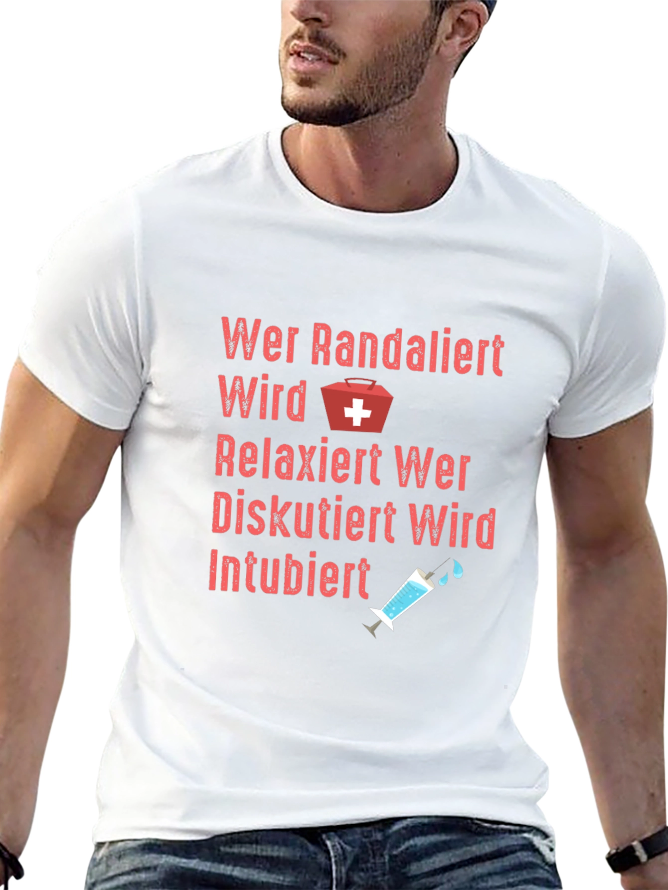 Funny Medical T-Shirt Wer Randaliert Wird Relaxiert