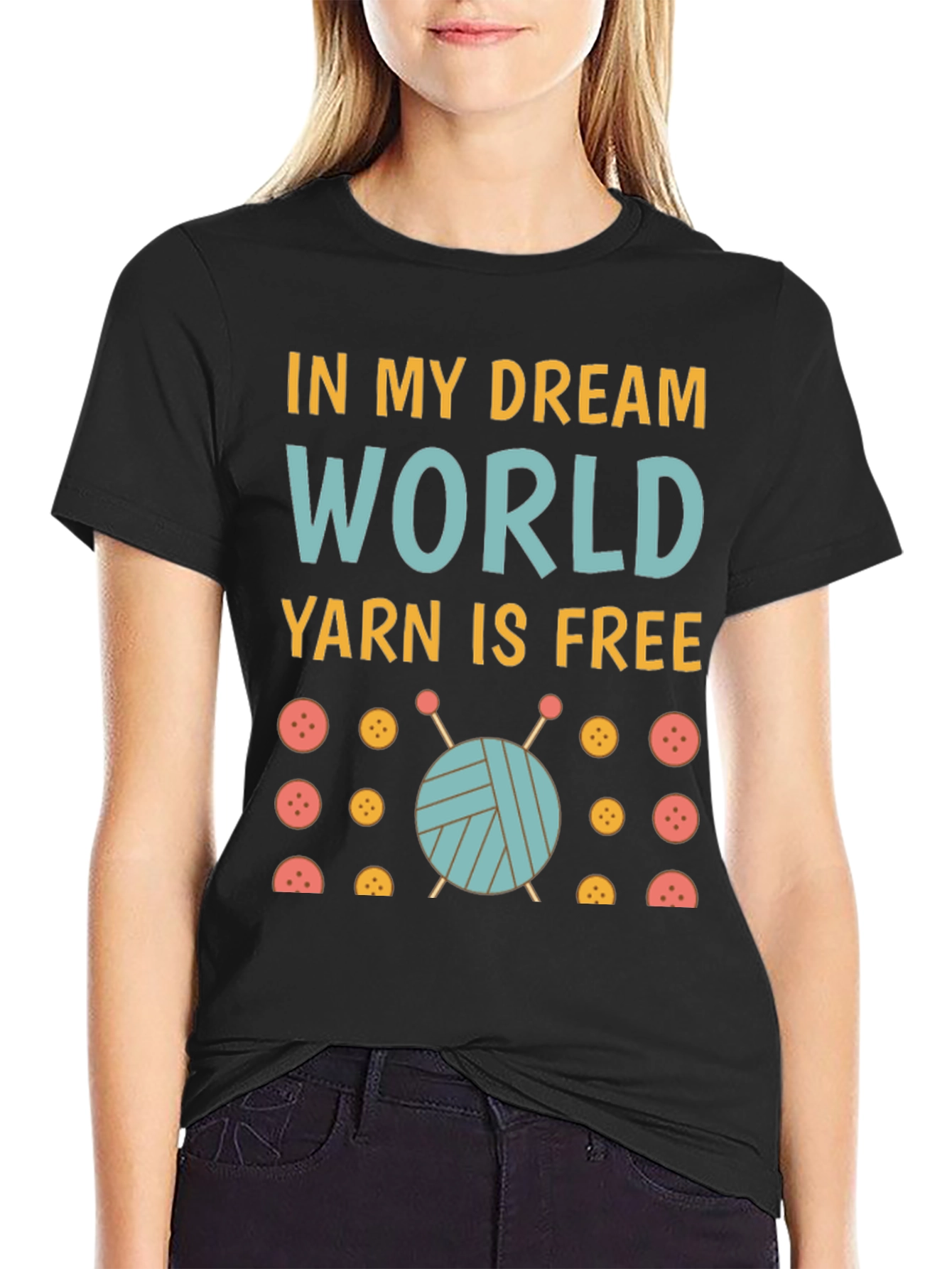 Dream World Yarn Free T-Shirt