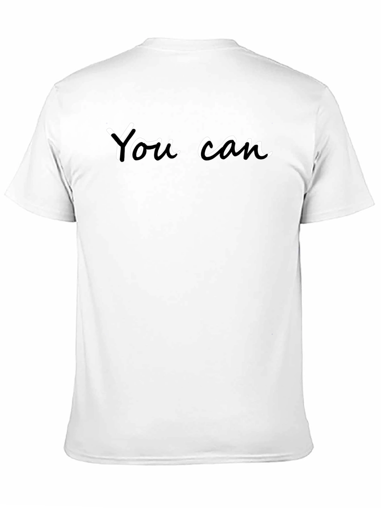 Inspirational You Can Black T-Shirt