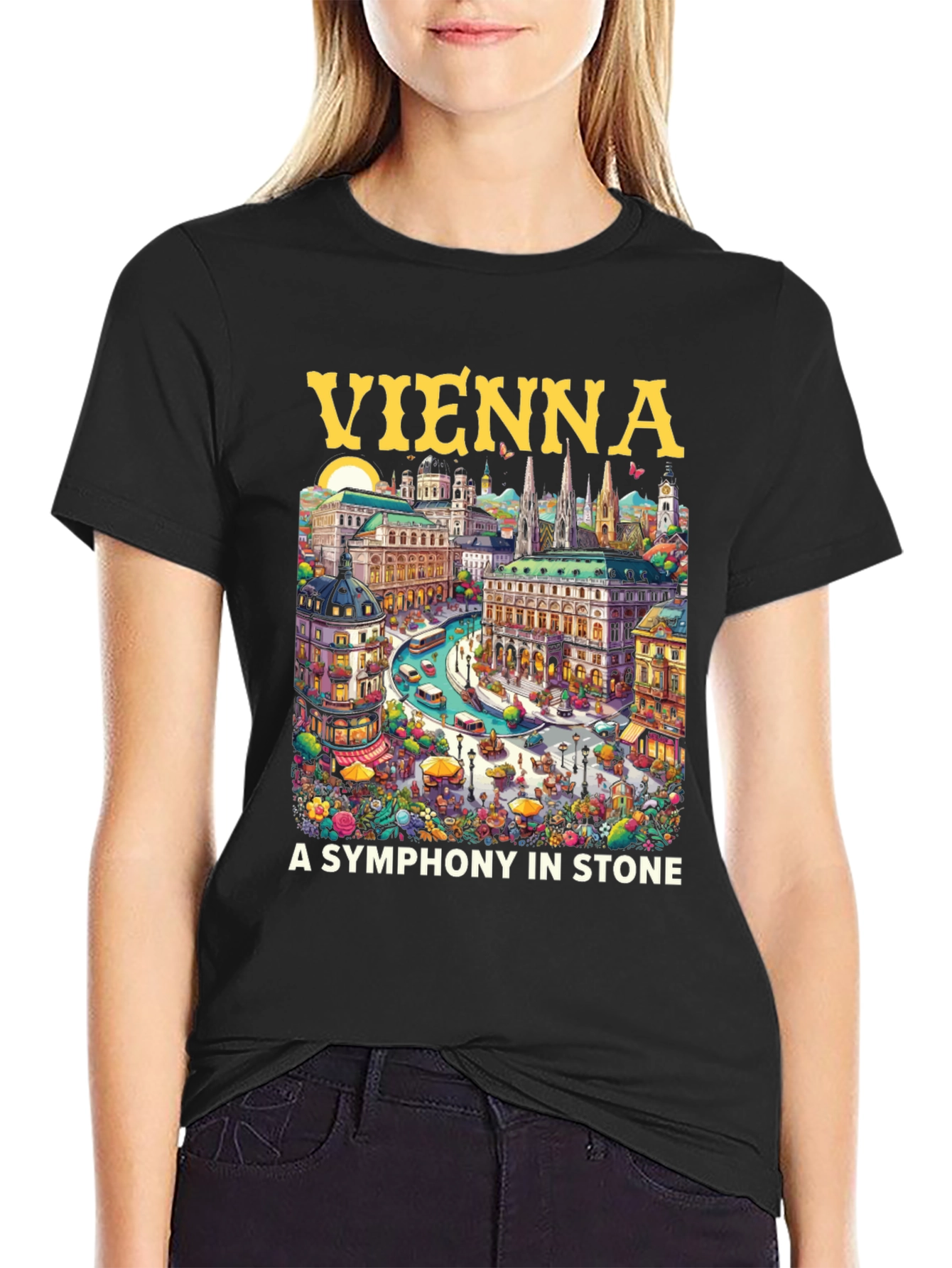 Vienna T-Shirt: A Symphony in Stone