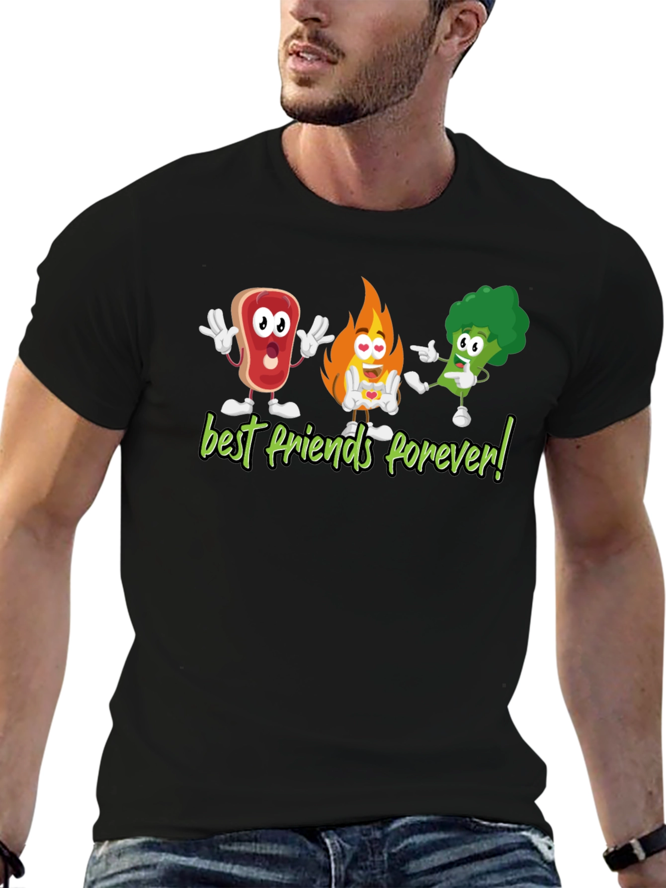 Best Friends Forever Graphic T-Shirt