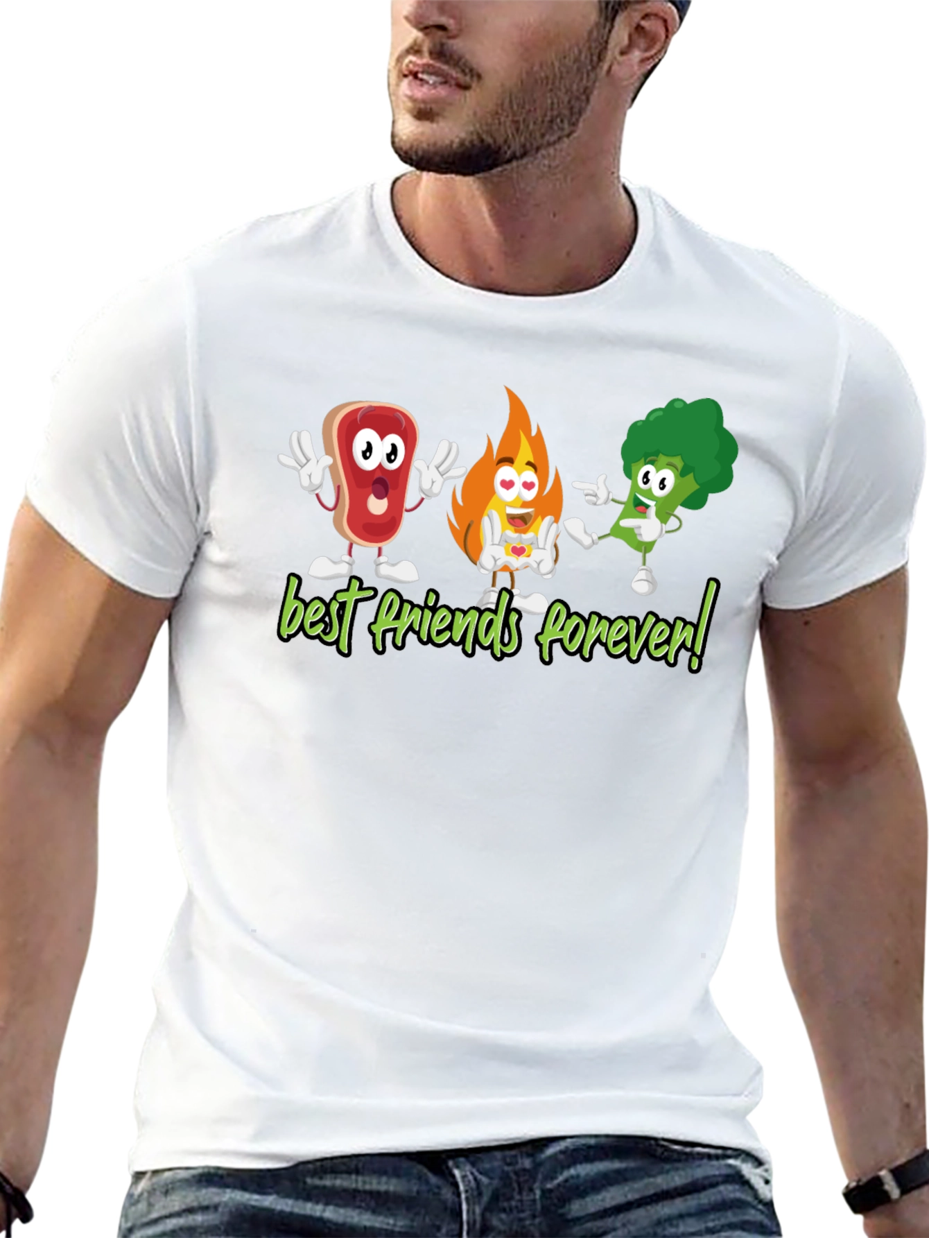 Best Friends Forever Graphic T-Shirt