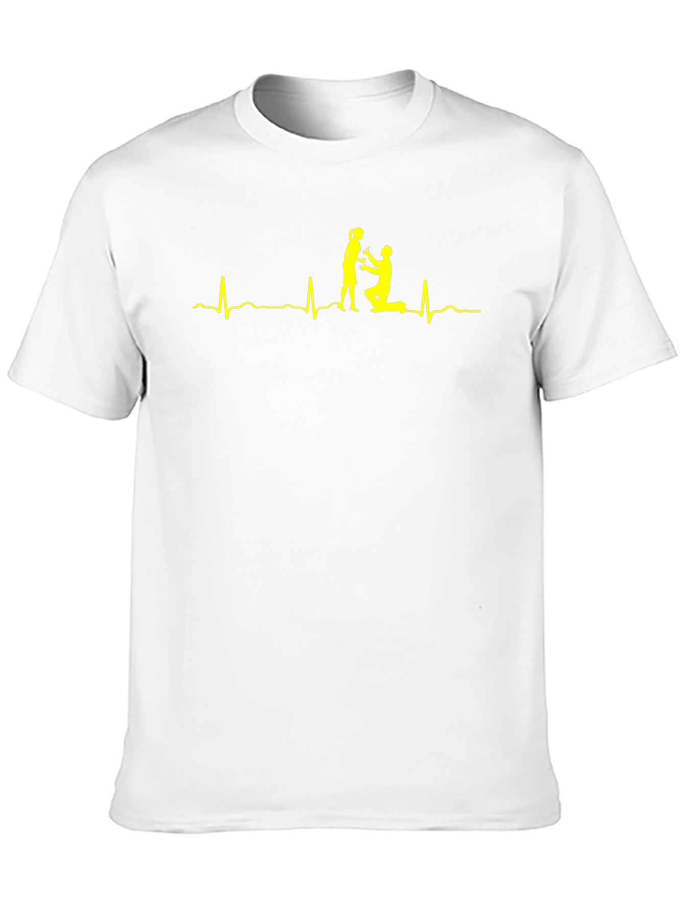 Love Beat T-Shirt - Marriage Proposal Graphic Tee