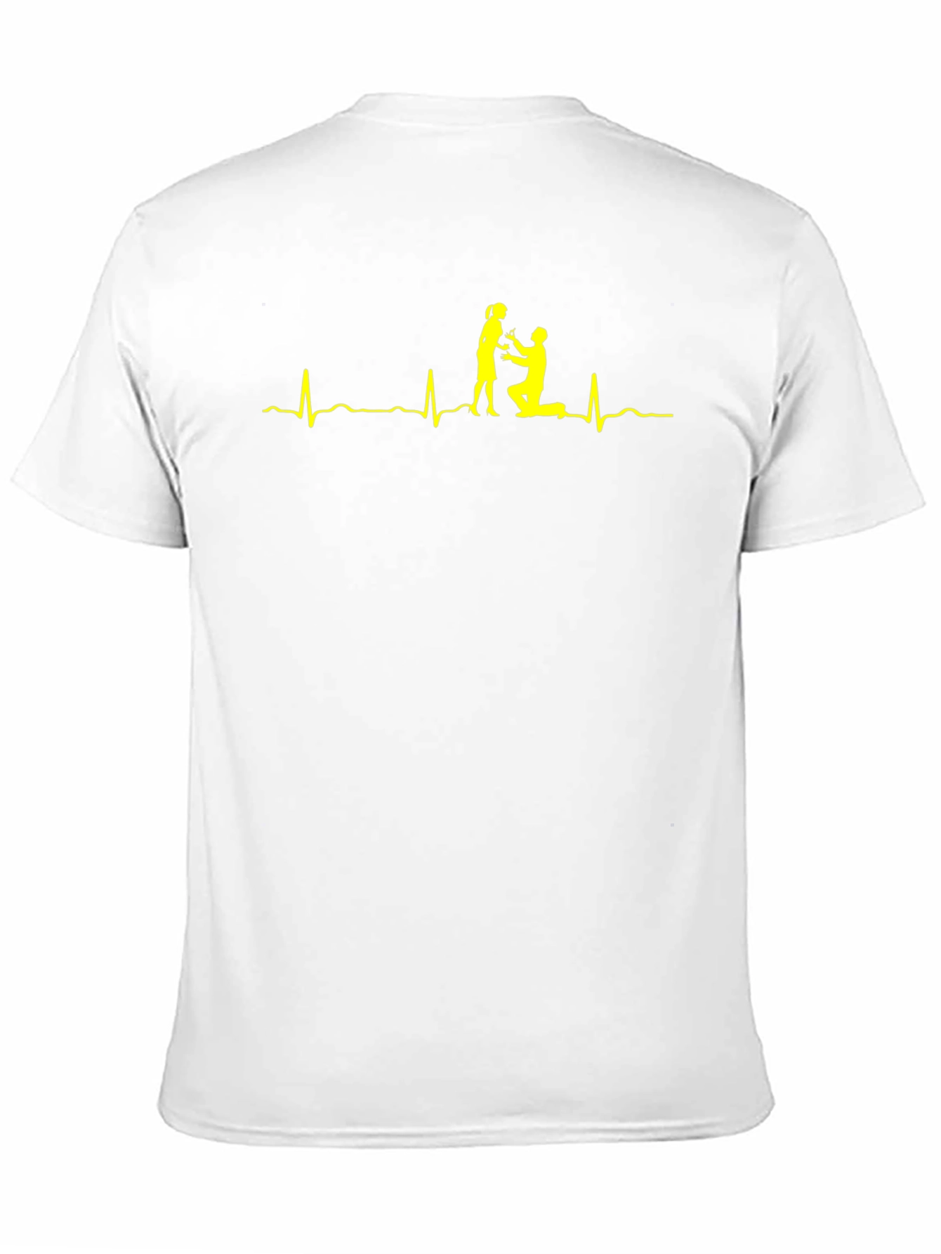Love Beat T-Shirt - Marriage Proposal Graphic Tee