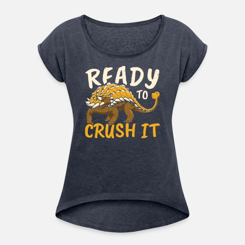 Ready To Crush It Ankylosaurus Rawr Dinosaur