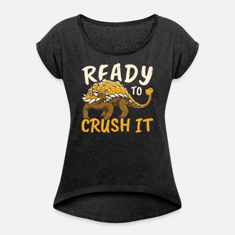 Ready To Crush It Ankylosaurus Rawr Dinosaur