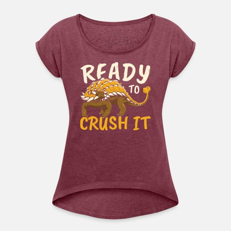 Ready To Crush It Ankylosaurus Rawr Dinosaur