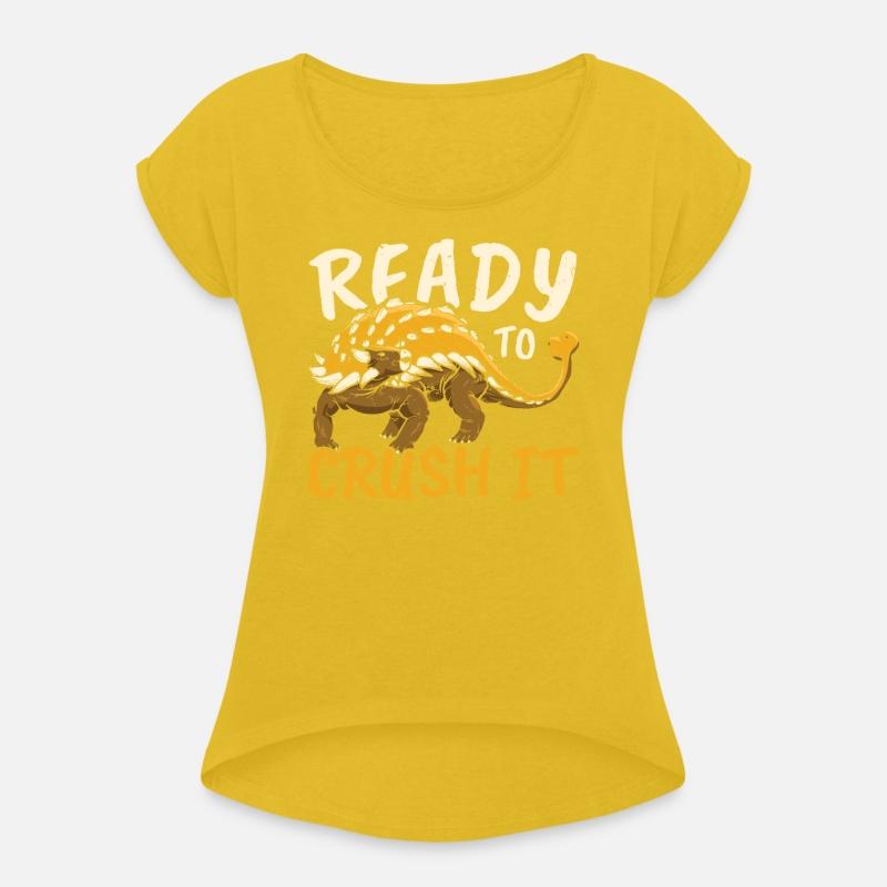 Ready To Crush It Ankylosaurus Rawr Dinosaur