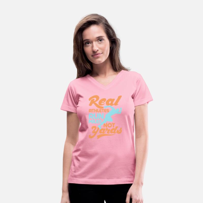 Real Athletes Run Miles Not Yards Marathon Trail R