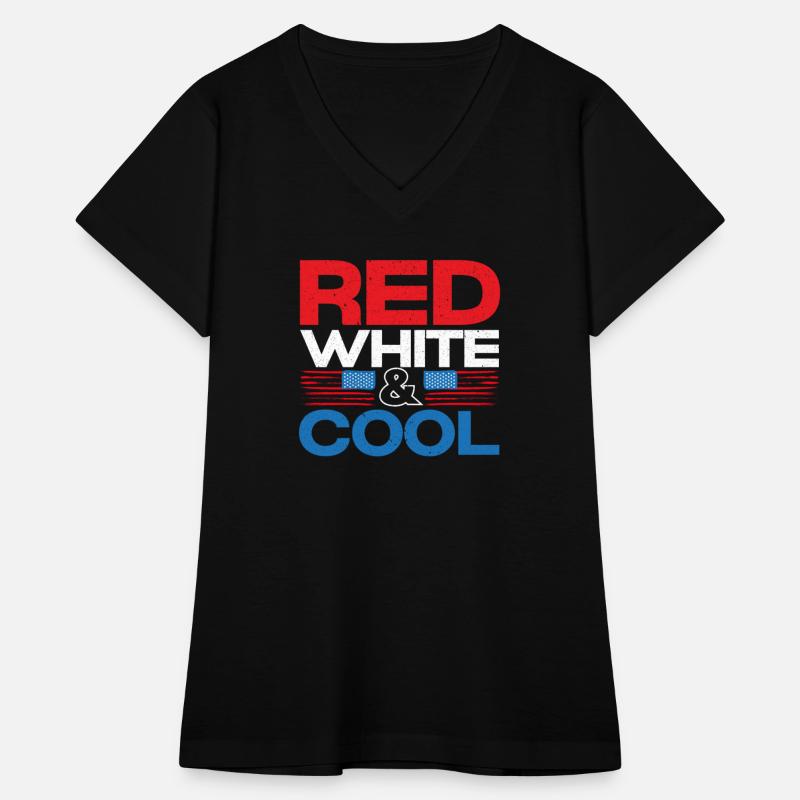 Red White And Cool America USA Flag 4th Of July