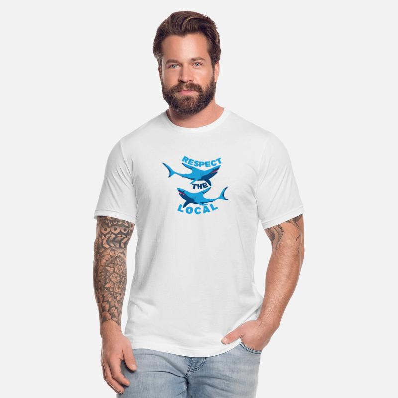 Respect the locals shark