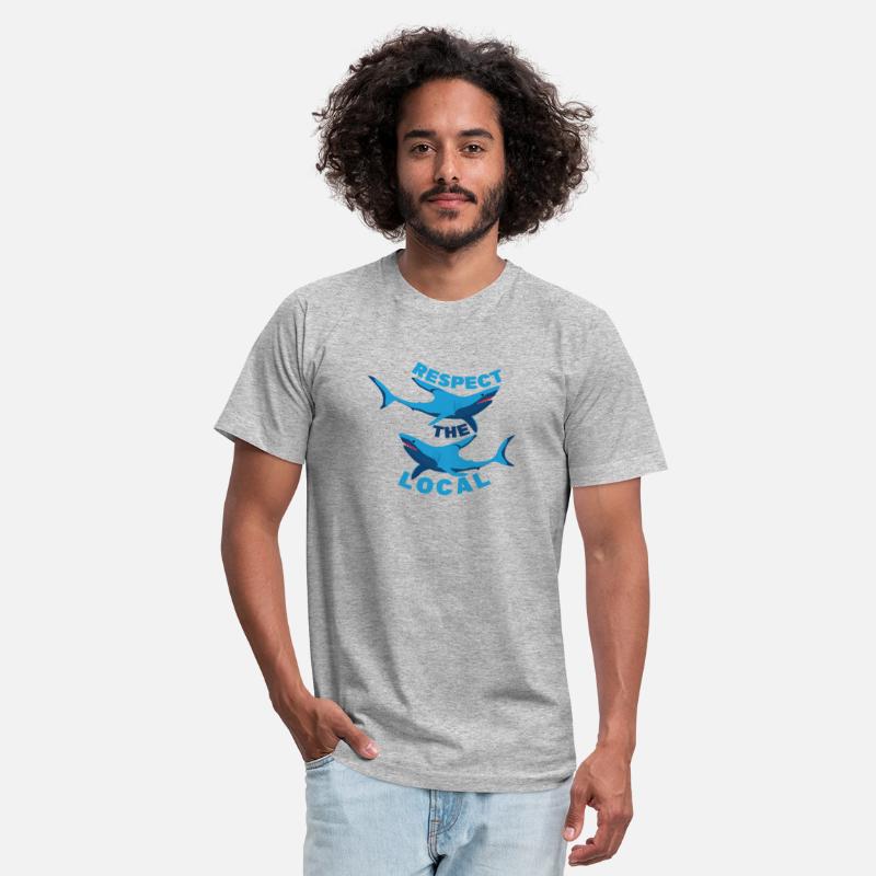 Respect the locals shark