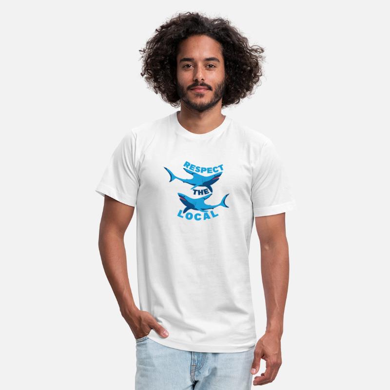 Respect the locals shark