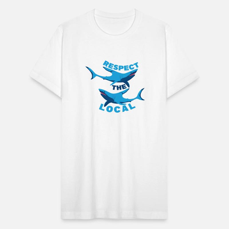Respect the locals shark
