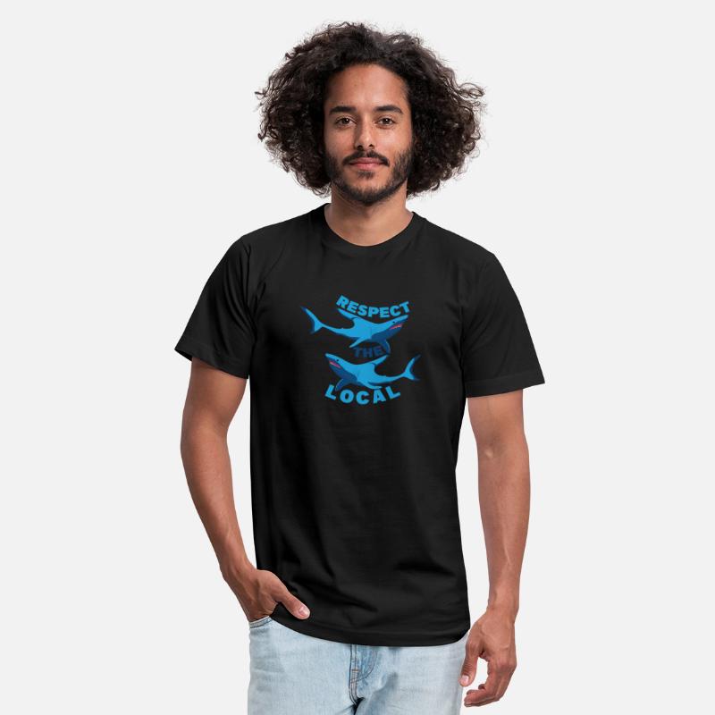 Respect the locals shark