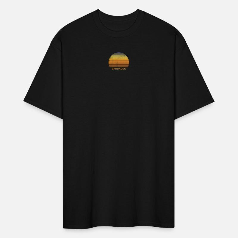 Retro Barbados Vintage Sunset Vacation Souvenir