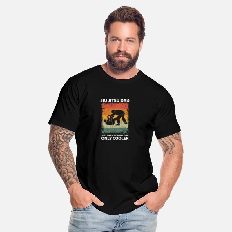 Retro Jiu Jitsu Dad Like A Normal Dad Only Cooler