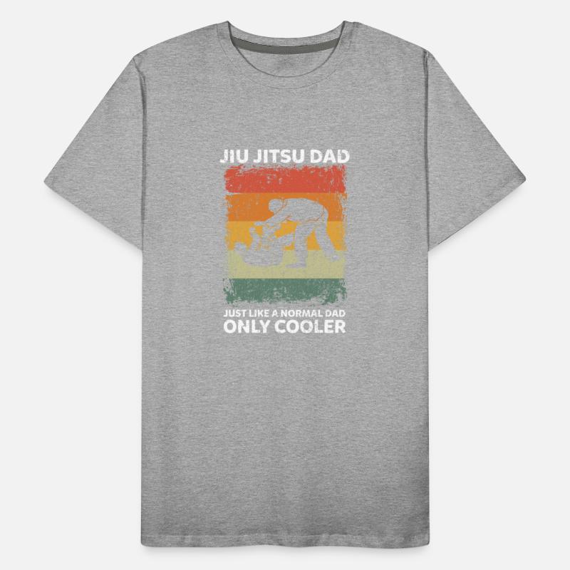 Retro Jiu Jitsu Dad Like A Normal Dad Only Cooler