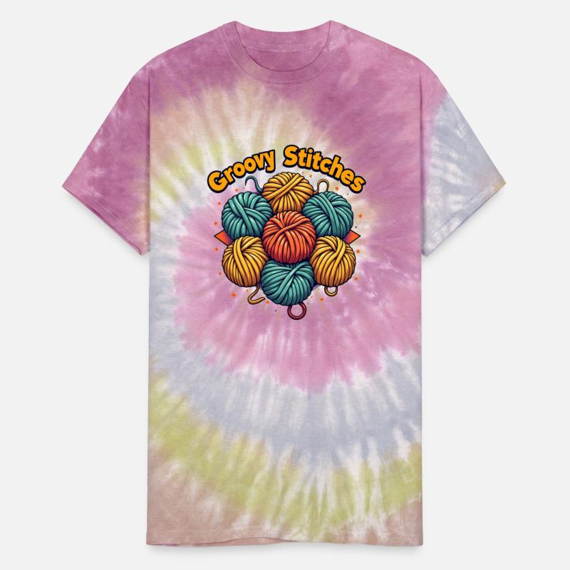 Retro Knitter Tee – Timeless Stitches, Classic Sty