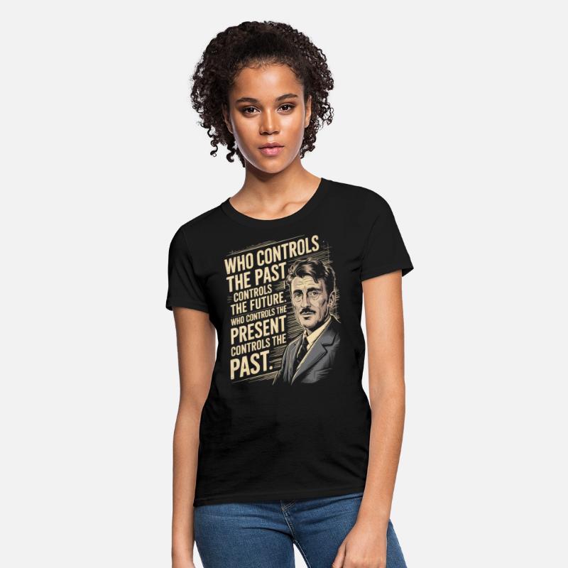 Retro Orwell Portrait | Dystopian Political Art