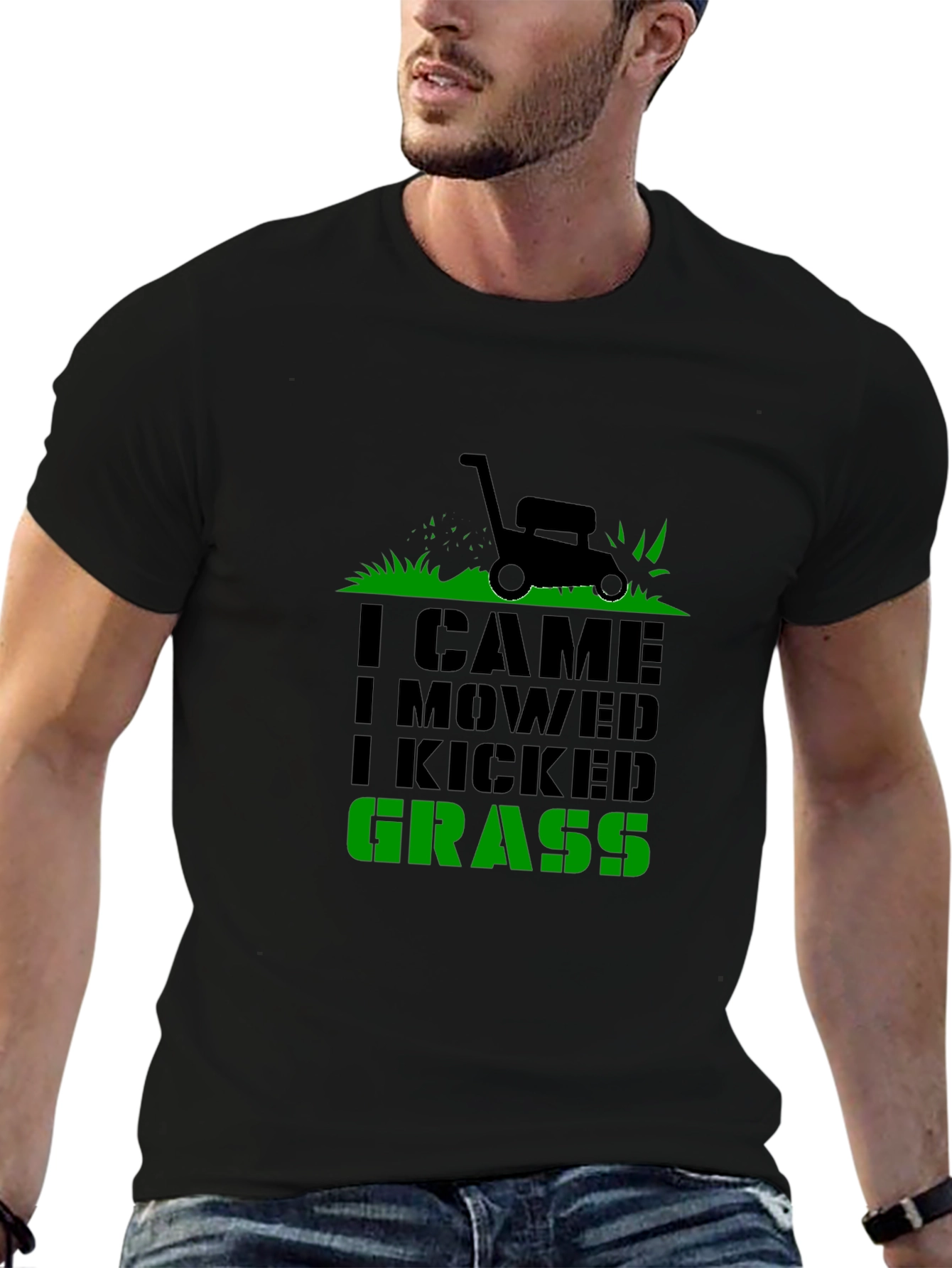 I Came I Mowed I Kicked Grass T-Shirt