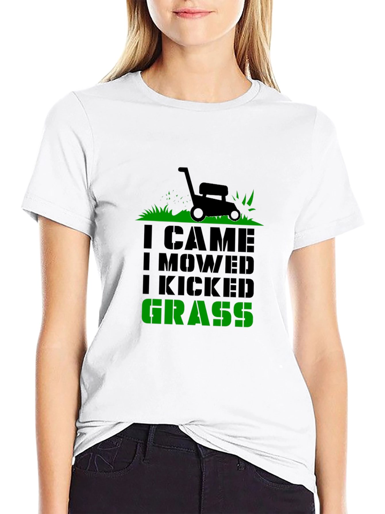I Came I Mowed I Kicked Grass T-Shirt