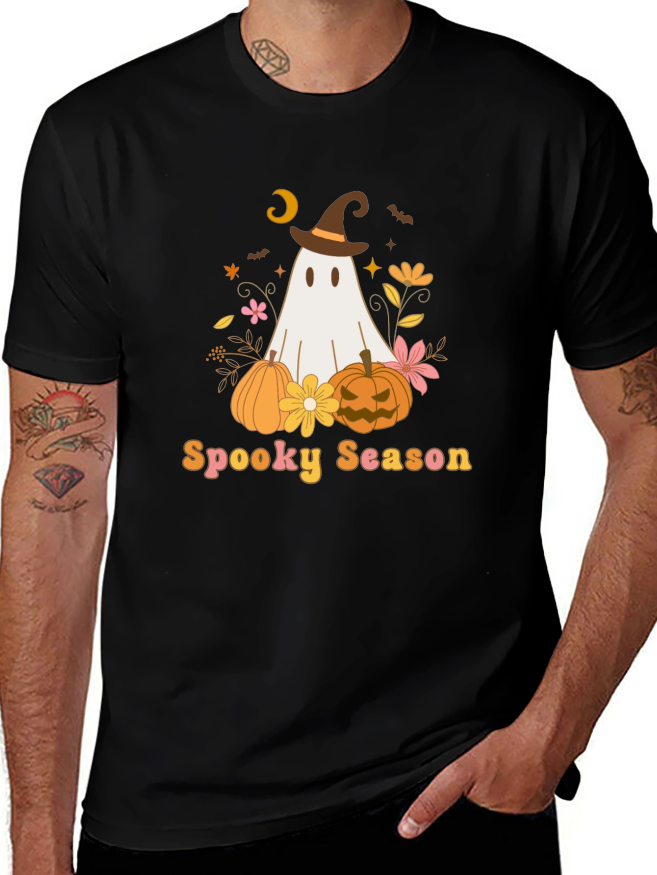 Spooky Season Ghost T-Shirt