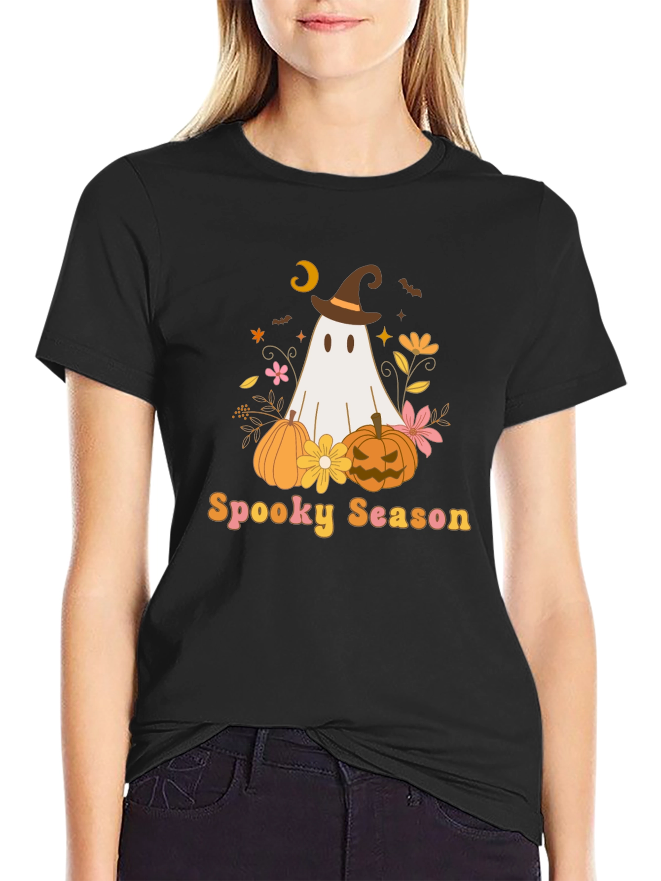 Spooky Season Ghost T-Shirt