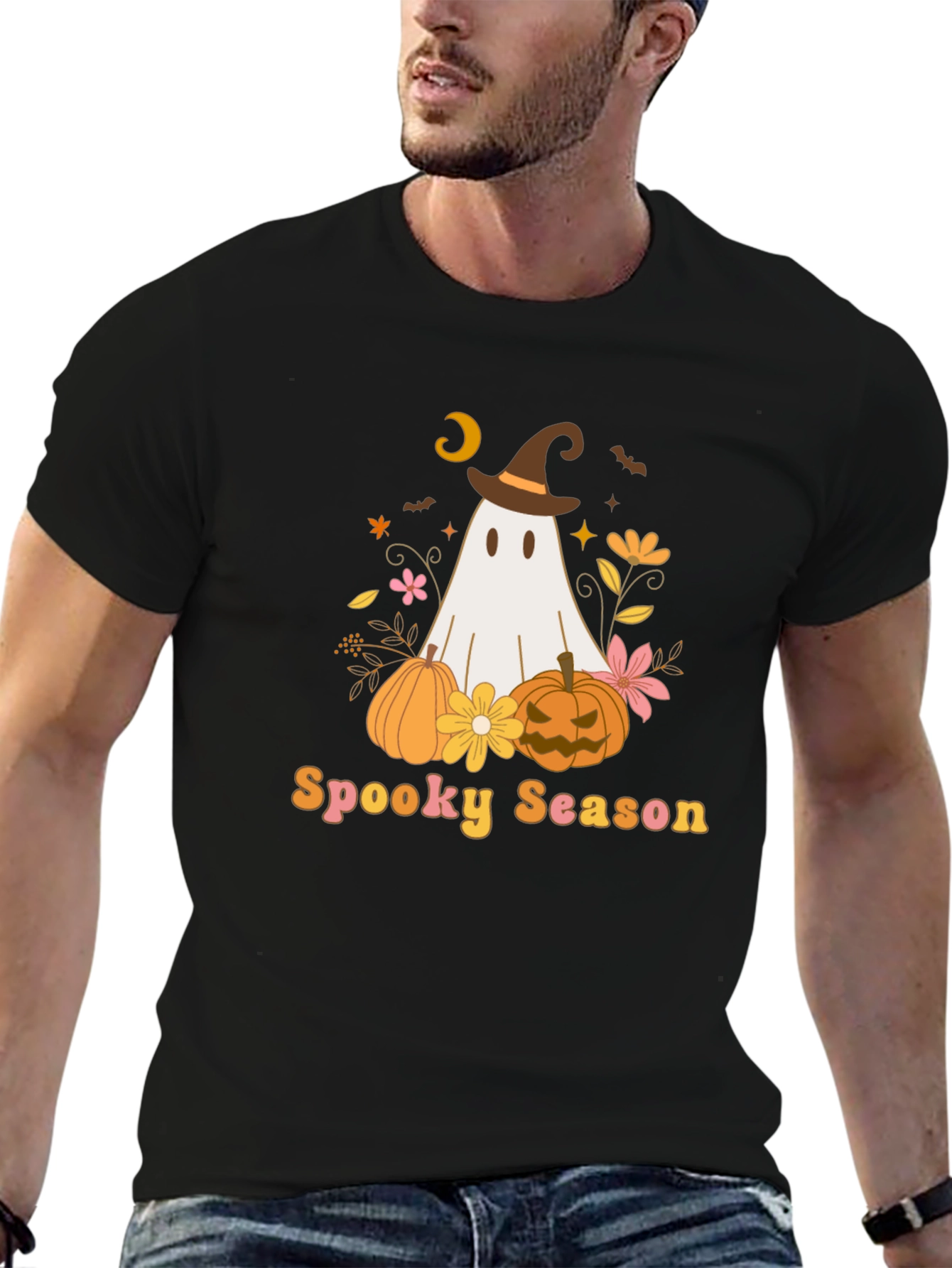 Spooky Season Ghost T-Shirt